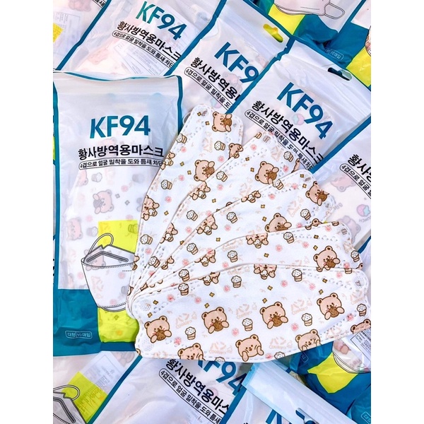 [ Combo 10 cái ] Khẩu trang KF94 Hoạt hình - HÀNG NHẬP SẴN