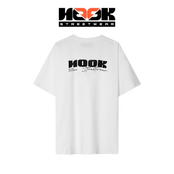 Áo Thun Tay Lỡ Unisex Signature Hook Cotton 100% ATTL01