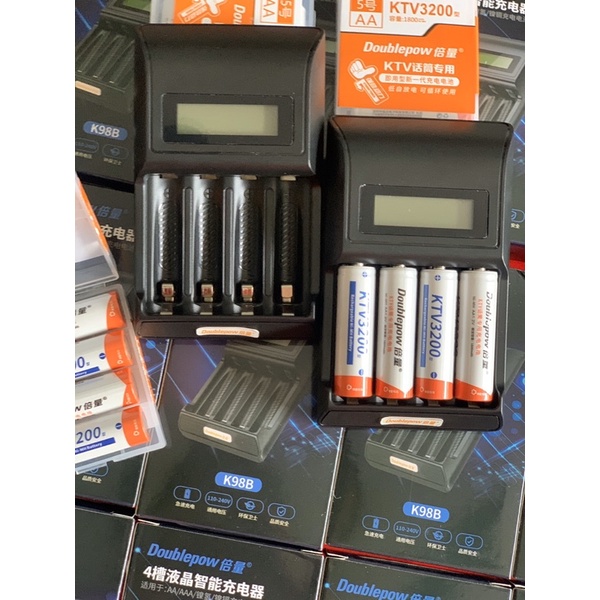 Bộ xạc pin AA/AAA