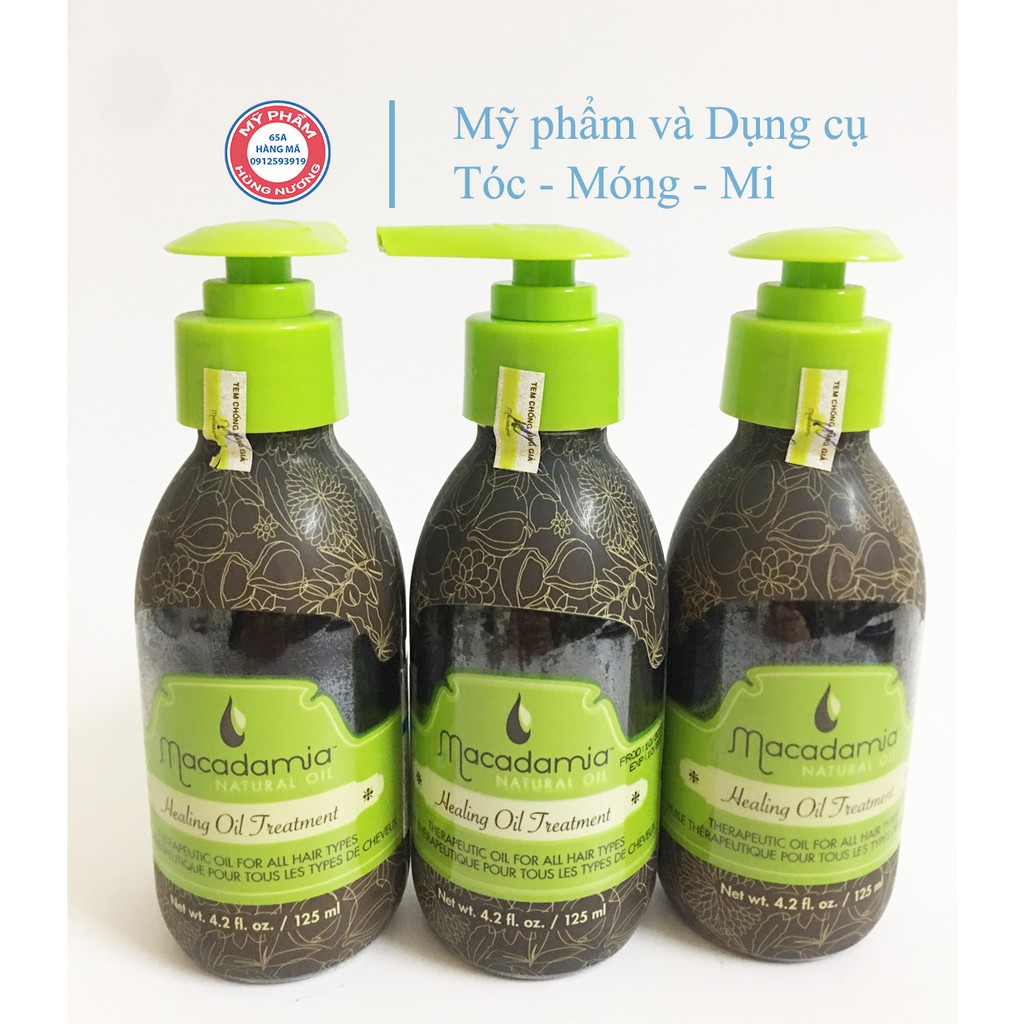 Tinh dầu dưỡng tóc Macadamia Healing Oil Treatment 125ml