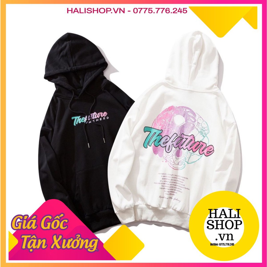 (VẢI TỐT)ÁO HOODIE - ÁO HOODIE NỈ NGOẠI IN THEFUTURE (CÓ VIDEO SẢN PHẨM)