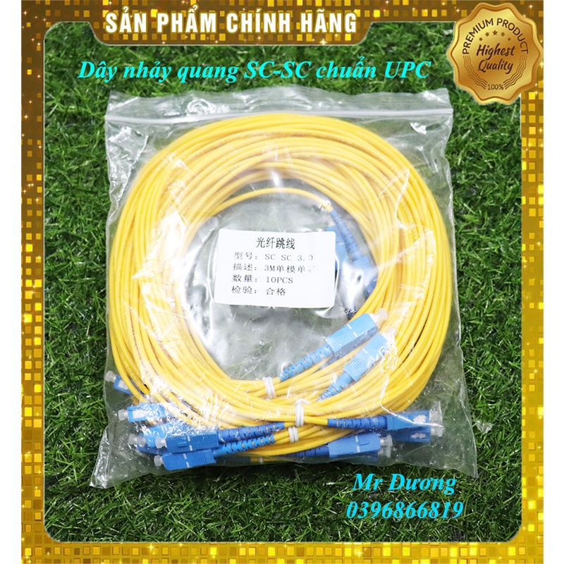 100 Dây nhảy quang SC UPC