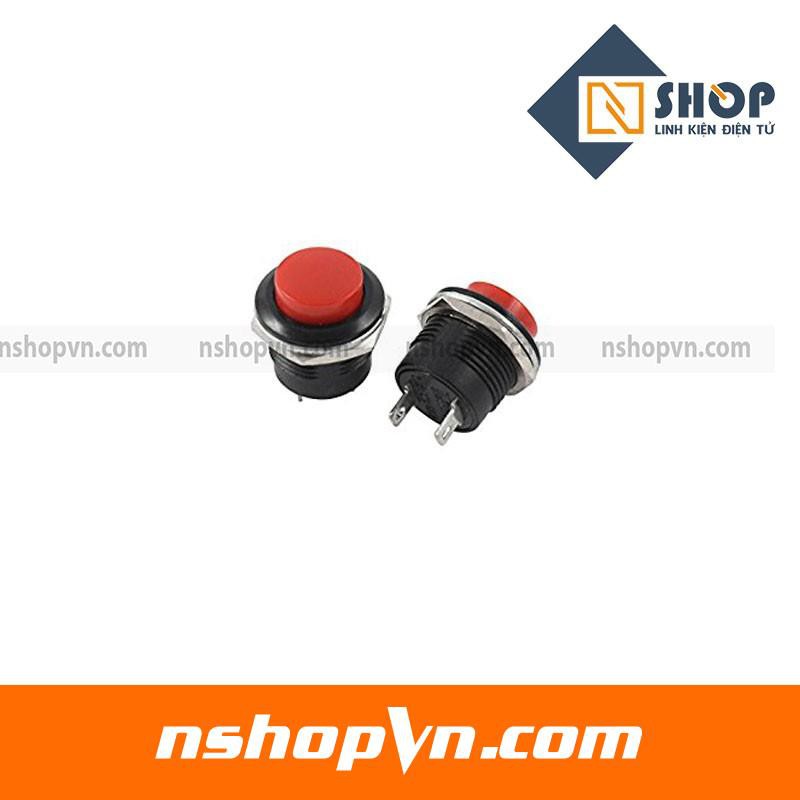 Nút nhấn nhả R13-507 16mm (đỏ)