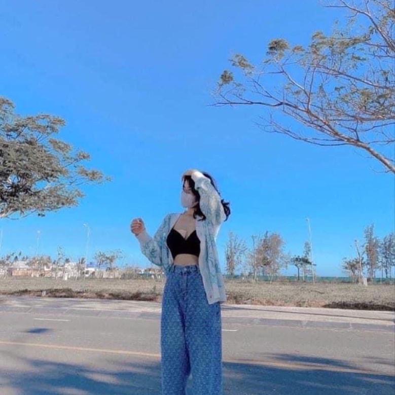 Quần Ống Rộng LV Hot Trend 2021 - Quần Ống Rộng Cạp Cao Ulzzang Hottrend