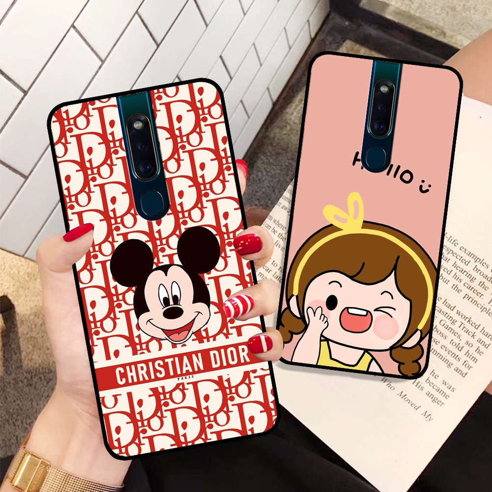 Ốp Oppo F11 / F11 Pro in hình mickey, hổ, kingtiger siêu rẻ T19 - T24