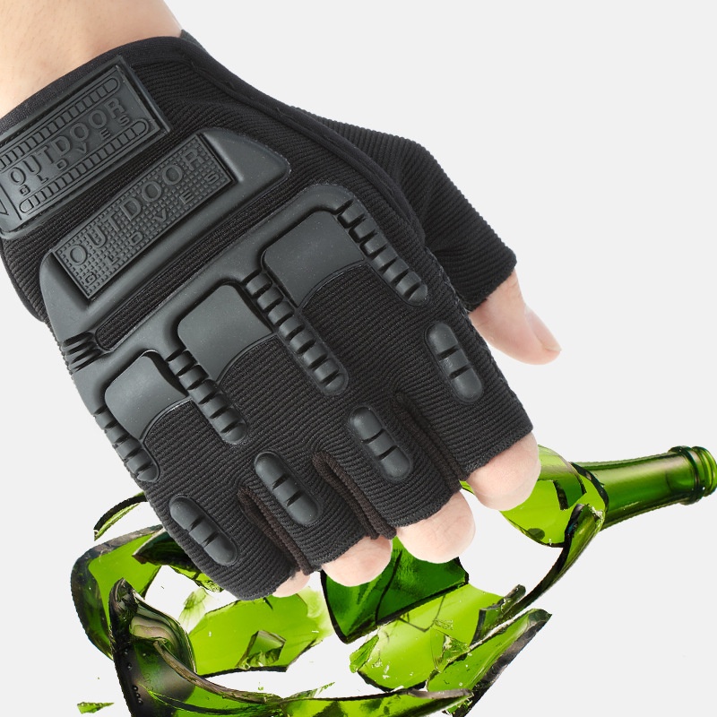 Găng Tay Tập Gym, Tập Tạ, Thể Thao Chuyên Nghiệp MPACT, Găng Tay Bao Tay Cụt Ngón Đi Xe Máy, Phượt Cao Cấp