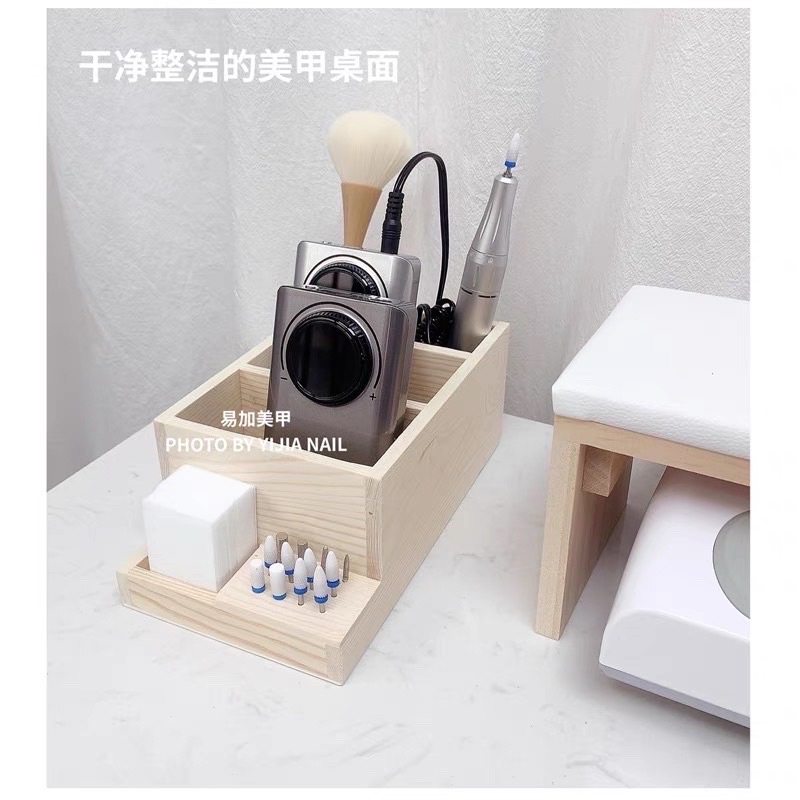 Khay gỗ đựng phụ kiện Nails tiện dụng MaiAnhNails