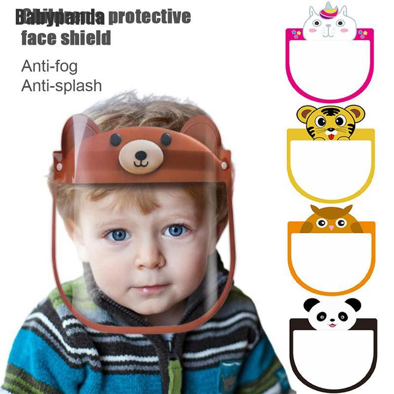 Tấm che mặt cho bé Baby Face Shield Kính Bảo Hộ Chống Giọt Bắn Phòng Dịch Cỡ Trẻ Em