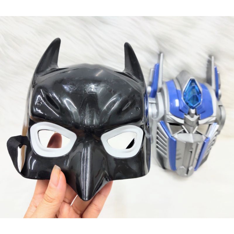 Đồ Chơi Mặt Nạ Batman, Người Nhện,Robot Phát Âm Thanh, Ánh Sáng Cho Bé