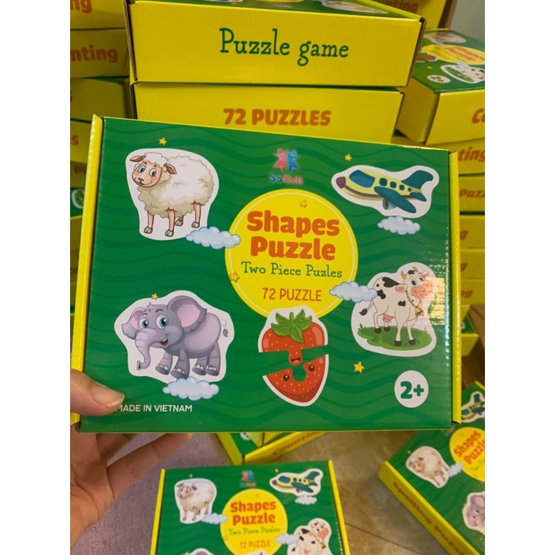 Bộ Đồ Chơi ghép hình Puzzle 72 Miếng cho bé yêu