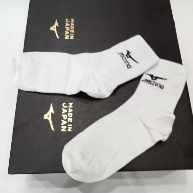 Tất dệt kim thể thao cổ lửng Trắng