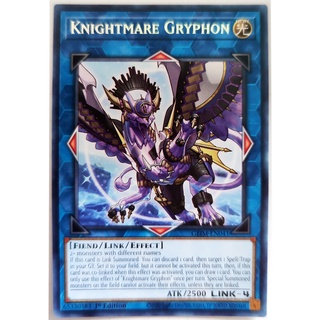 [Thẻ Yugioh] Knightmare Gryphon |EN| Rare