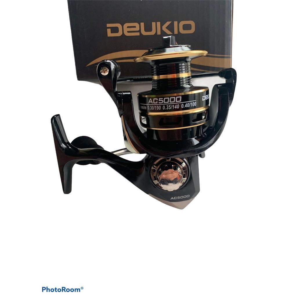 Máy câu cá DEUKIO AC cam kết Chính Hãng chất lượng,Máy câu đứng siêu bền Đồ Câu Việt Bắc