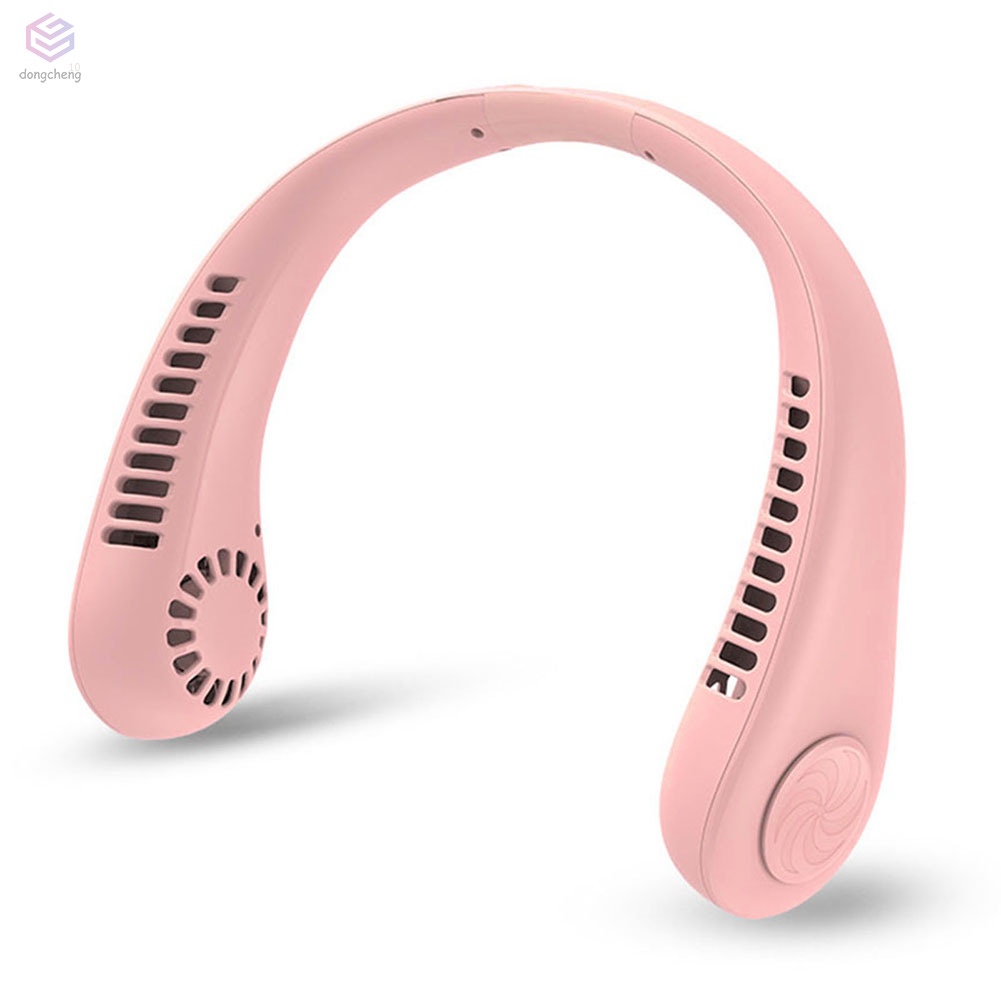 Quạt đeo cổ không cánh xoay 360° độ sạc lại được tiện lợi khi đi du lịch