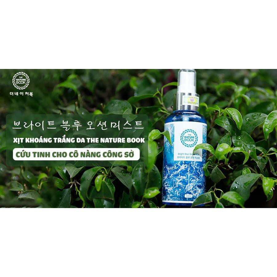 Xịt Khoáng The Nature Book Bright Blue Ocean Mist120ml