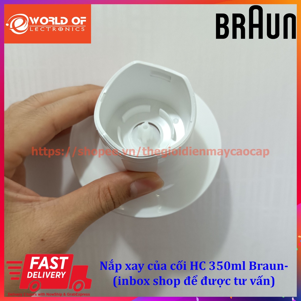 Phụ kiện Braun nắp cối xay khô HC 350ml của Braun MQ545 MQ5045 MQ3045 MQ5245
