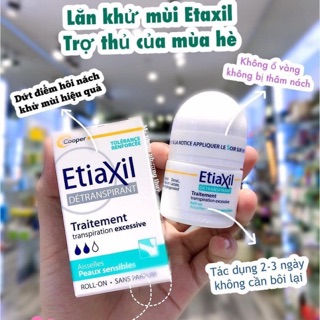 Lăn khử mùi Etiaxil Pháp ngăn ngừa hôi nách