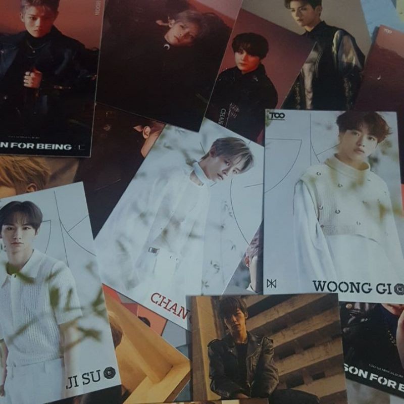 Lomo card 54 ảnh nhóm TOO - Reason for being Bộ ảnh concept