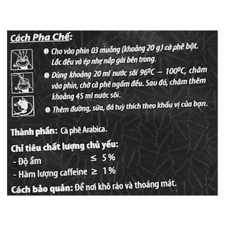 Cà Phê Trung Nguyên Sáng Tạo 3 340g