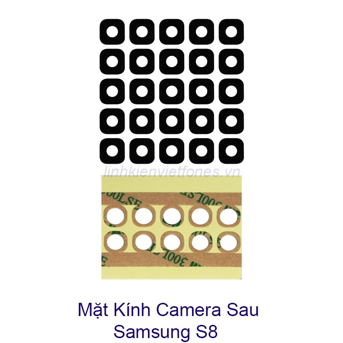 Mặt kính Camera SS S8/ S8 plus thay kính vỡ