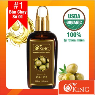 Dầu Oliu Nguyên Chất Olive Oking VN 100ml Dưỡng Da Ngăn Mụn thumbnail