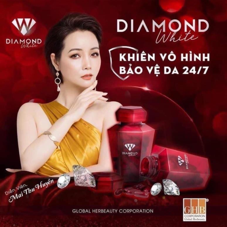 DIAMOND WHITE VIẾN UỐNG NGỌC TRINH MUA 3 TẶNG 2 HỘP SỮA ONG CHÚA | BigBuy360 - bigbuy360.vn