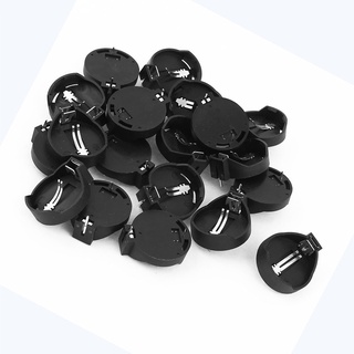 20 Khay Đựng Pin Cúc Áo 3v Cr2032 Cr2025 Màu Đen