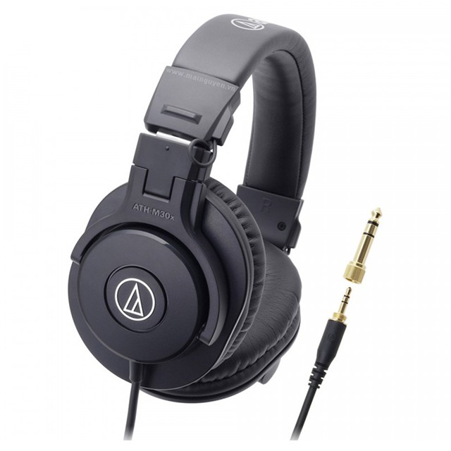 Tai Nghe Kiểm Âm Audio Technica ATH-M30x - Hàng Chính Hãng