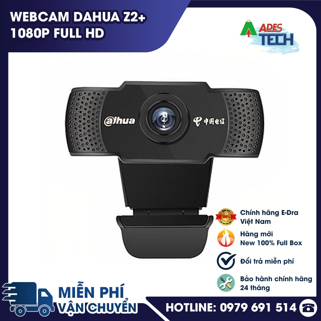 Webcam Dahua Z2+ 1080P FULL HD | Webcame Siêu Nét, Phù Hợp Cho Việc Học Online
