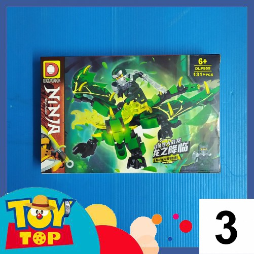 [Một hộp] Non - lego minifigures Ninjago season 13 xếp hình ninja cưỡi rồng mini DLP 555