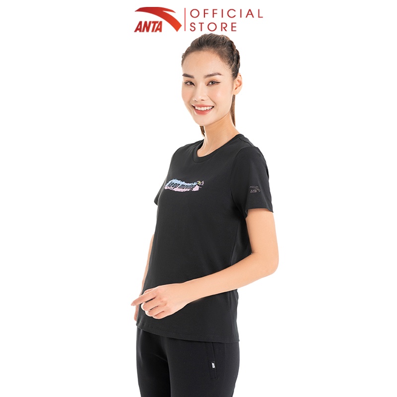 Áo thun thể thao nữ Lifestyle Anta 862138109-1
