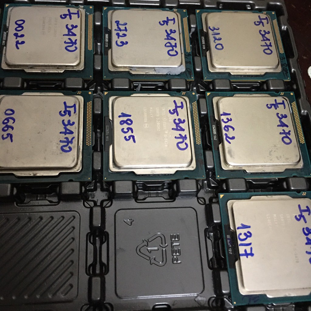 Bộ Vi Xử Lý Cpu I5 3470 sk 1155 Sp Main H61- B75  Hàng Chuẩn Đẹp - Chân Cpu Đẹp Vi Tính Bắc Hải | BigBuy360 - bigbuy360.vn