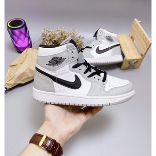 Giày Thể thao Nam Sneaker Xám trắng cổ cao