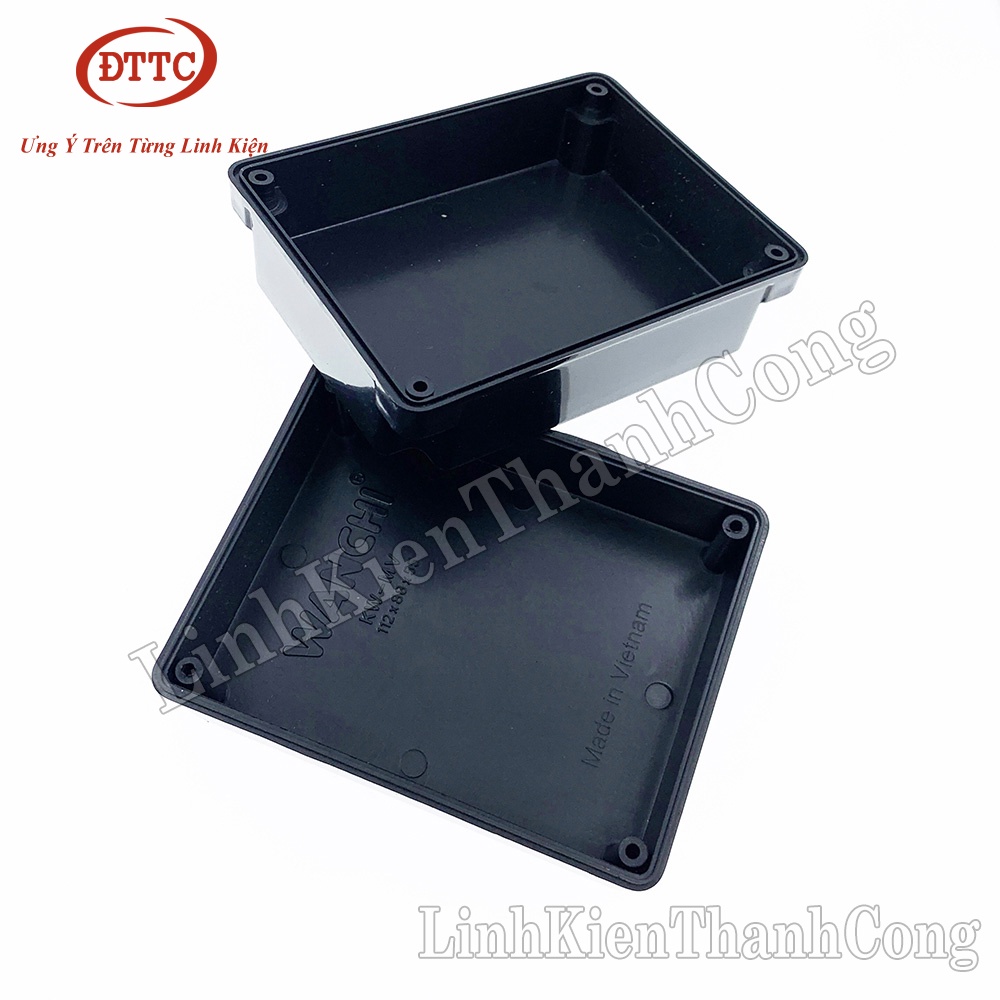 Hộp Nhựa 110x90x55mm Đen