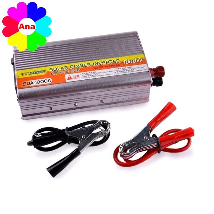 Bộ Kích Điện 12V Lên 220V 1000W Chính Hãng SOUER - SDA 1000