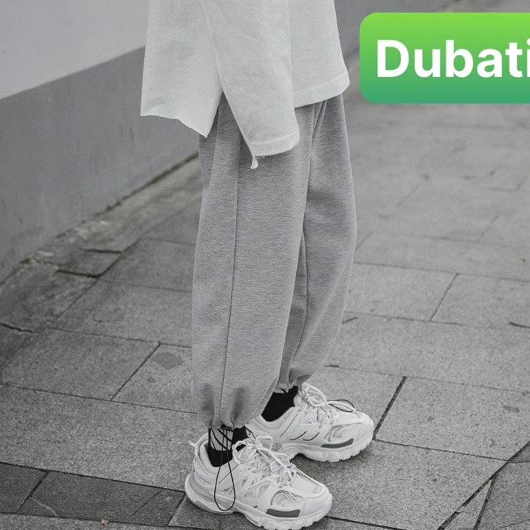 QUẦN JOGGER THỂ THAO NAM NỮ ỐNG BO HỌA TIẾT TRƠN PHONG CÁCH SANG CHẢNH VIP- DUBATI FASHION