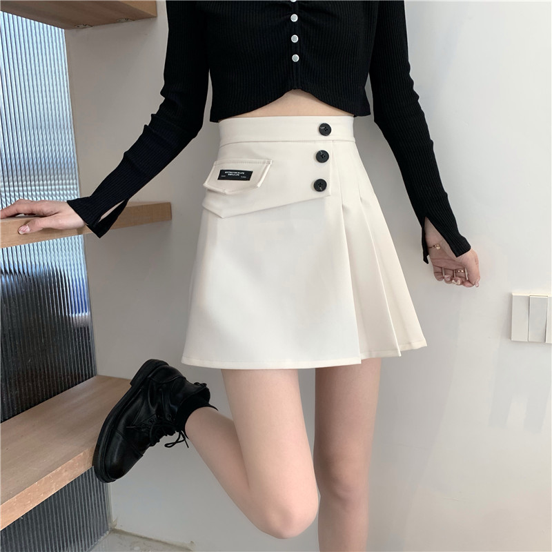 Chân Váy Lưng Cao Dáng Chữ A Thiết Kế Lệch Tà Độc Đáo | BigBuy360 - bigbuy360.vn