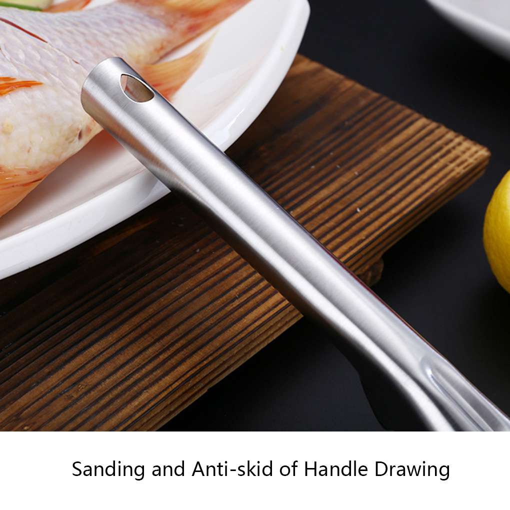 [CHOO] Stainless Steel Fish Scaler Round Handle Fast Cleaning Scale Scraper Remover Kitchen Gadgets Skin Peeler Tool