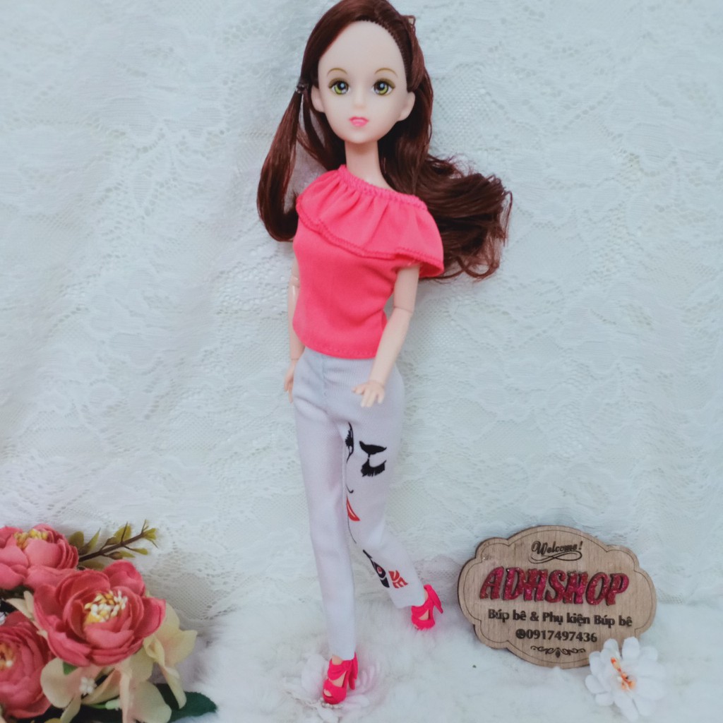 Búp Bê Barbie Cao 30cm Mắt Vẽ Diện đồ Xinh