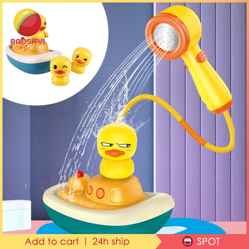 [Baosity1] Đồ Chơi Vòi Sen Tắm Vịt Điện Tử Quà Tặng Cho Trẻ Mới Biết Đi