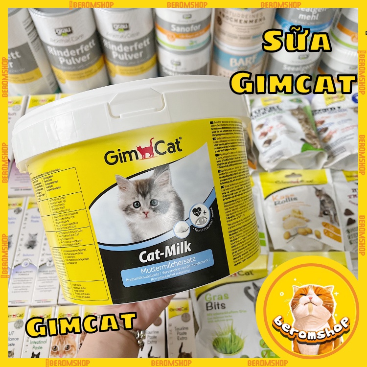 SỮA CHO MÈO SƠ SINH, MÈO CON GIMCAT’S CAT MILK CỰC THƠM NGON NHẬP KHẨU ĐỨC GIÁ SIÊU RẺ