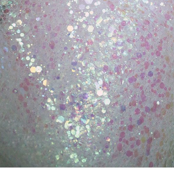 Vải Gạc Màu Laser Đính Kim Sa Lấp Lánh Nhiều Màu Sắc Thời Trang Sáng Tạo