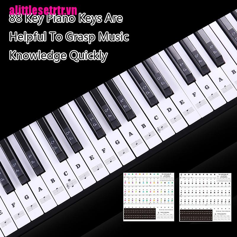 Nhãn Dán Tên Đàn Piano Điện Tử 54 61 88 Phím