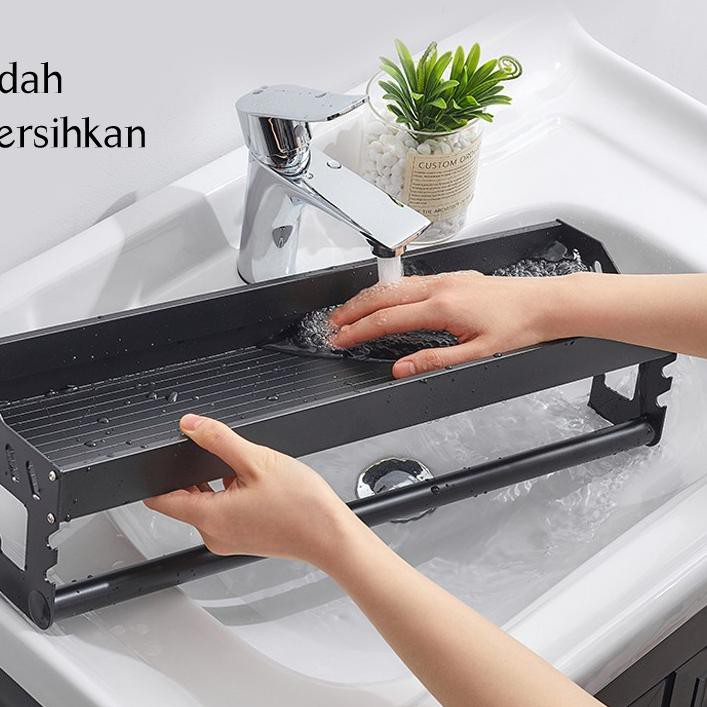 Giá Nhôm Treo Tường Đựng Đồ Dùng Nhà Bếp Tiện Dụng | BigBuy360 - bigbuy360.vn