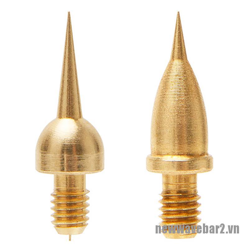Bộ 2 / 6 Đầu Kim Loại plasma Loại Bỏ Đốm Nâu Cho Đầu Tròn