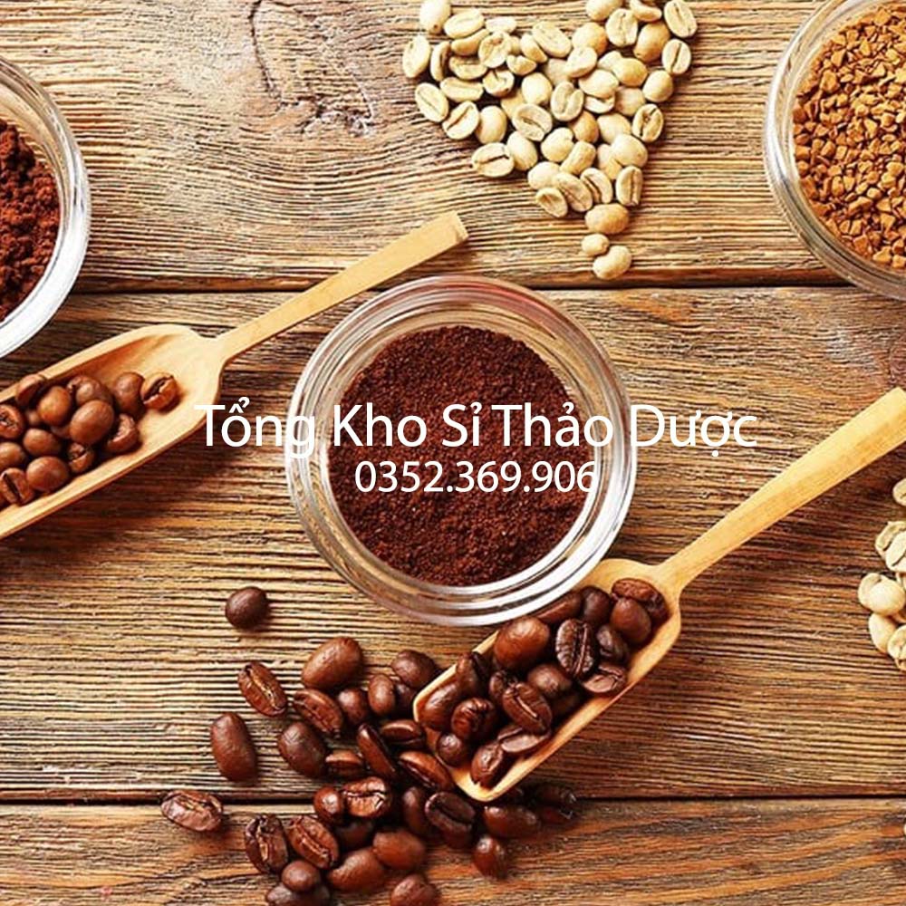 Bột cà phê nguyên chất 1kg (Mask cafe dưỡng trắng, tẩy tế bào chết)
