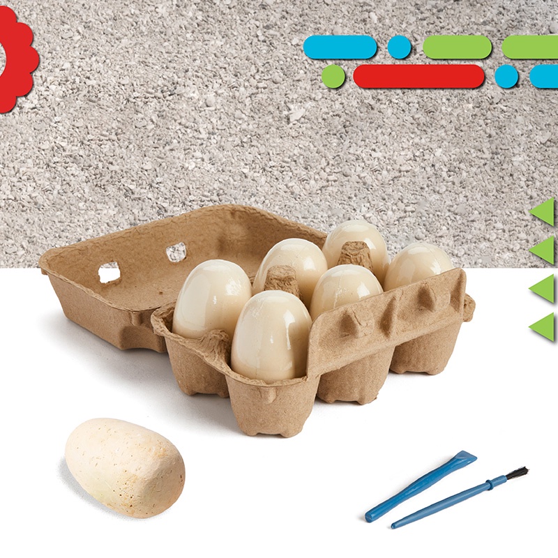 Đồ Chơi DISCOVERY STEAM Bộ Khảo Cổ 6 Trứng Khủng Long 1345008451