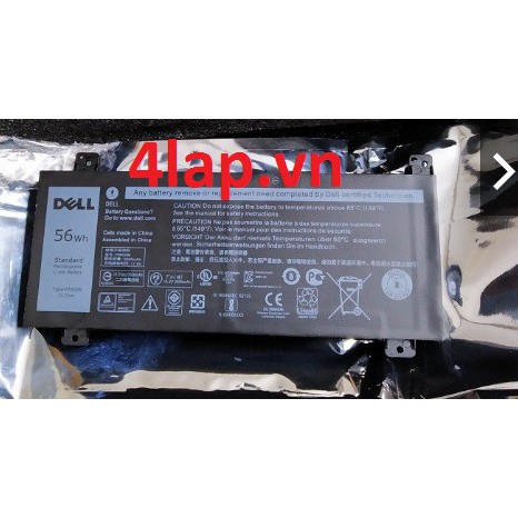 Thay Pin laptop Dell Inspiron 14 7000 7466 7467 P78G Hàng Zin Chính Hãng