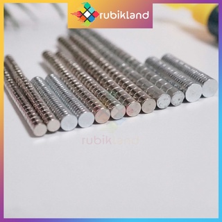 50 Viên Nam Châm Tròn Mod Rubik Loại Xịn (Đường Kính x Chiều Cao) Keo Avatar Mod Nam Châm