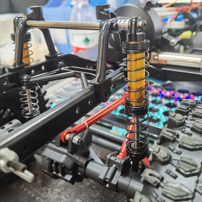 Lò Xo Giảm Xóc Bằng Kim Loại Cho Xe Điều Khiển Từ Xa 1 / 10 MN-999 Crawler